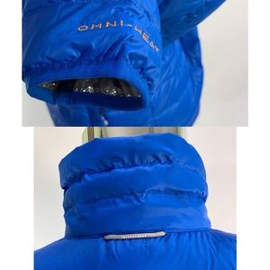 New Mens Columbia /"Sister Brook/" Lightweight Omni-Heat 700 Fill Down Jacket